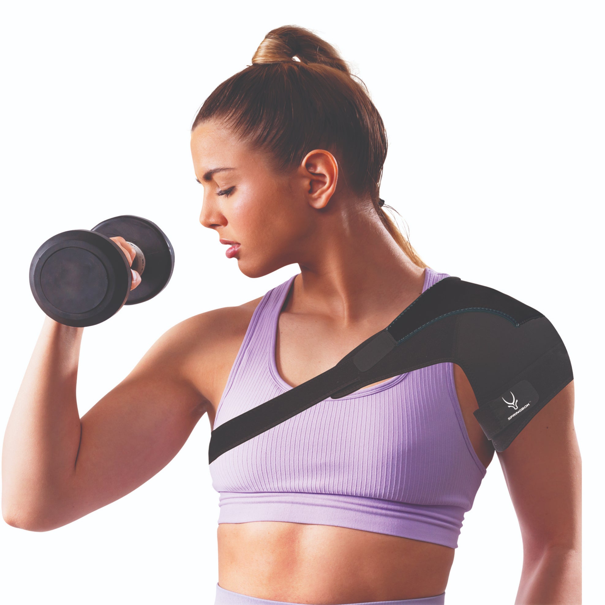 Springbok Shoulder Immobilizer Brace for Men and Women, one size