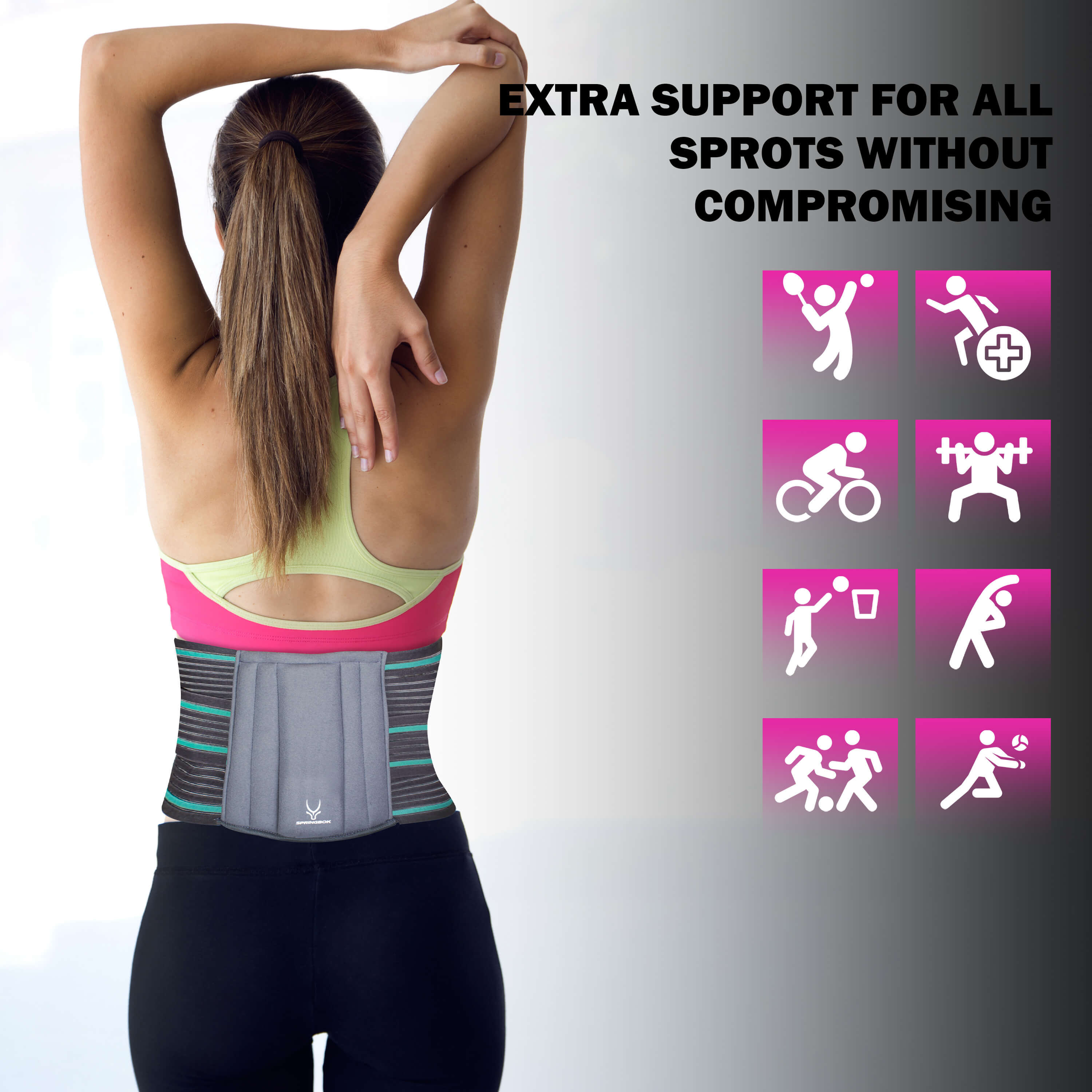 Springbok Abdominal Binder for Men and Women