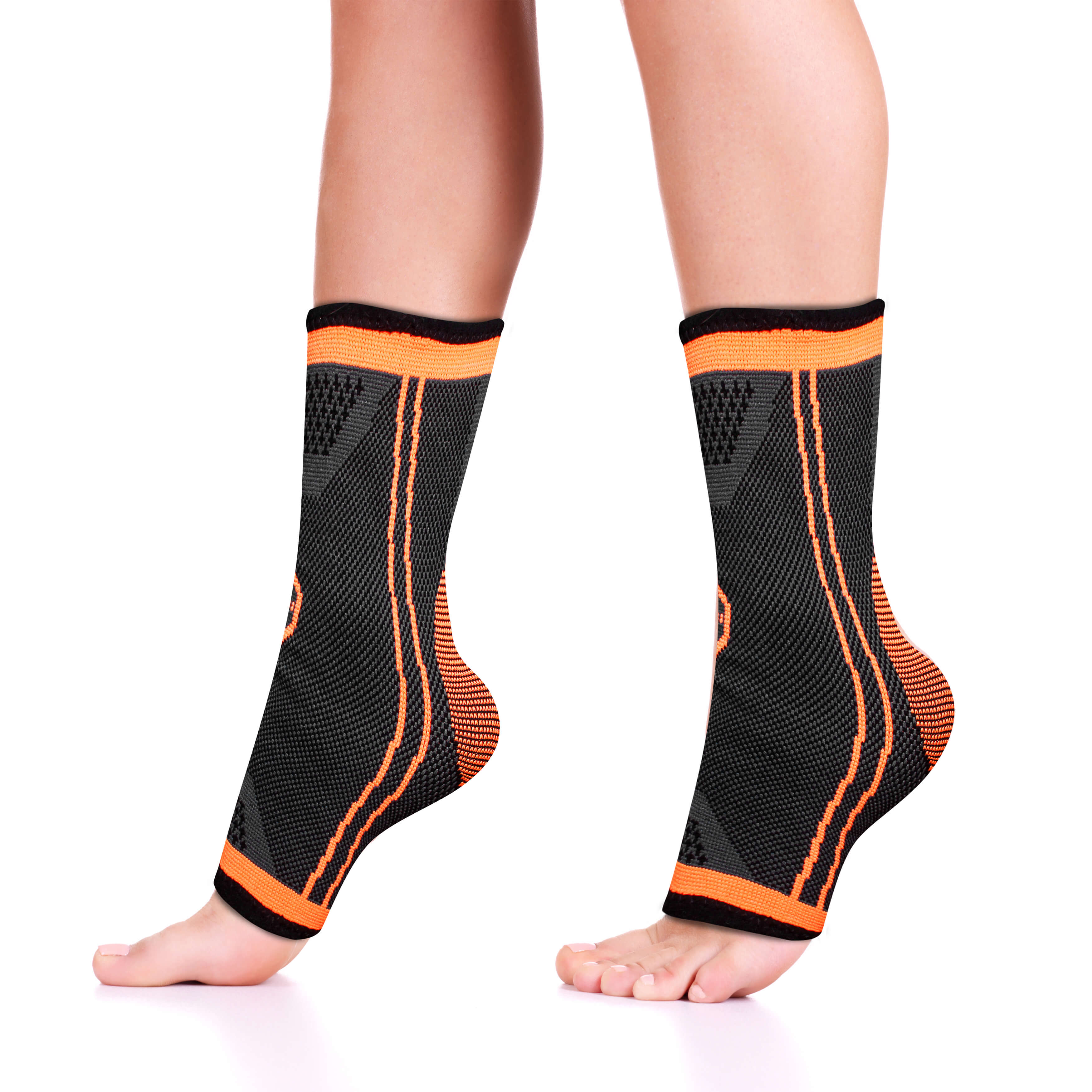 Springbok Ankle Brace Compression Sleeve (Pair) for Men and Women