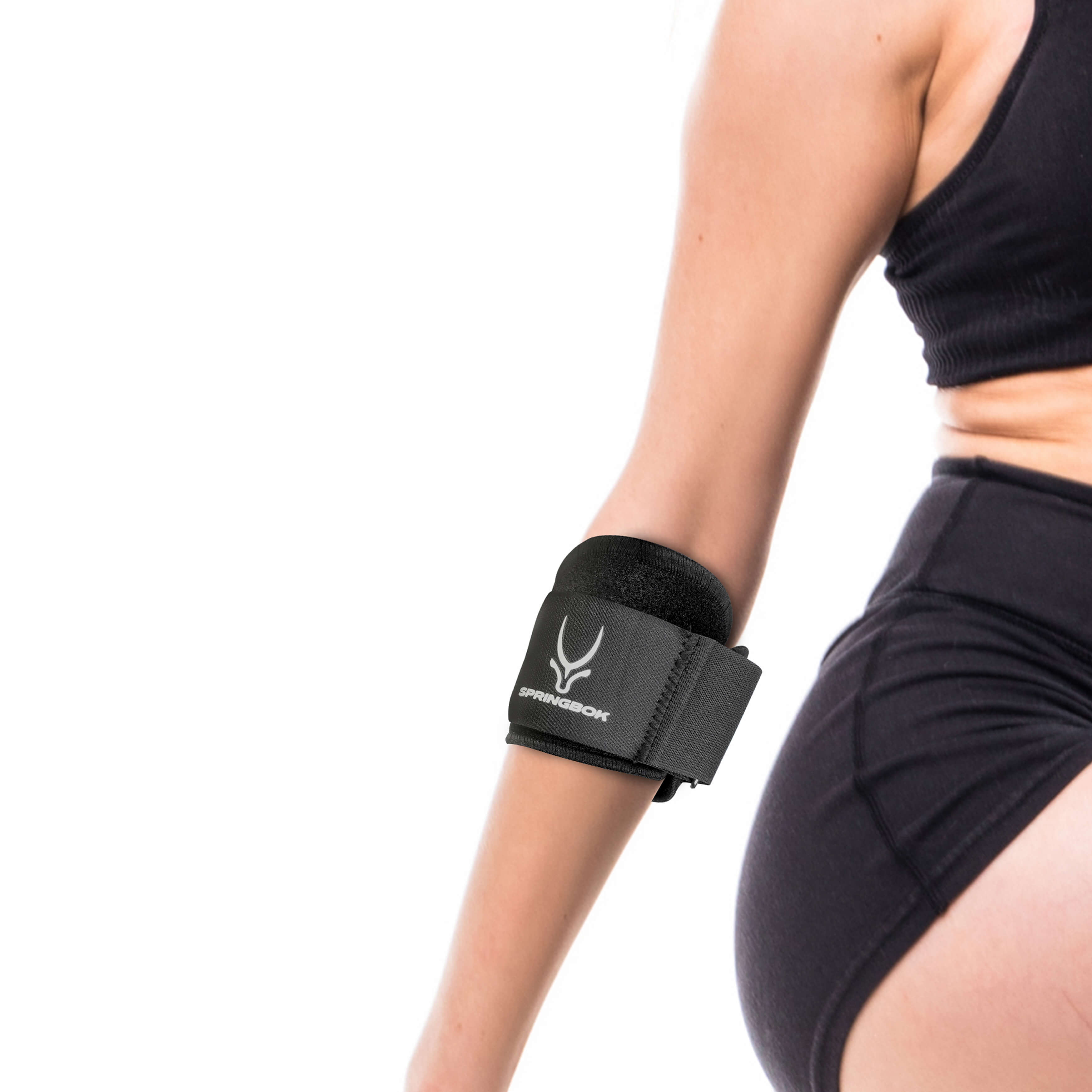 Springbok Tennis Elbow Brace for Men and Women with adjustable Strap